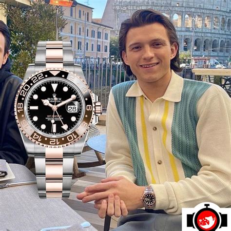 tom holland rolex gmt|tom holland watch.